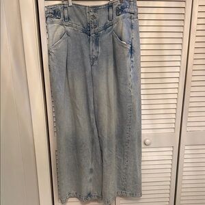 Free People Wide-Leg Jeans